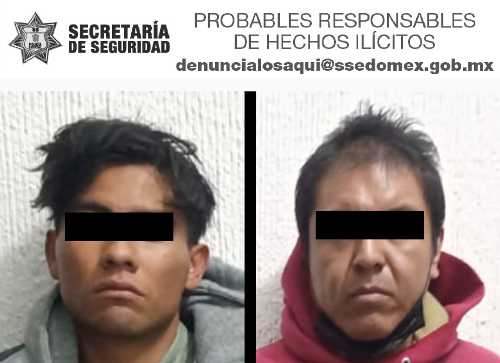Detienen en Toluca, a presuntos ladrones de gasolineras